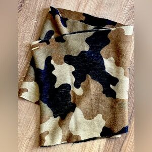 Camouflage Michael Kors Patterned Scarf